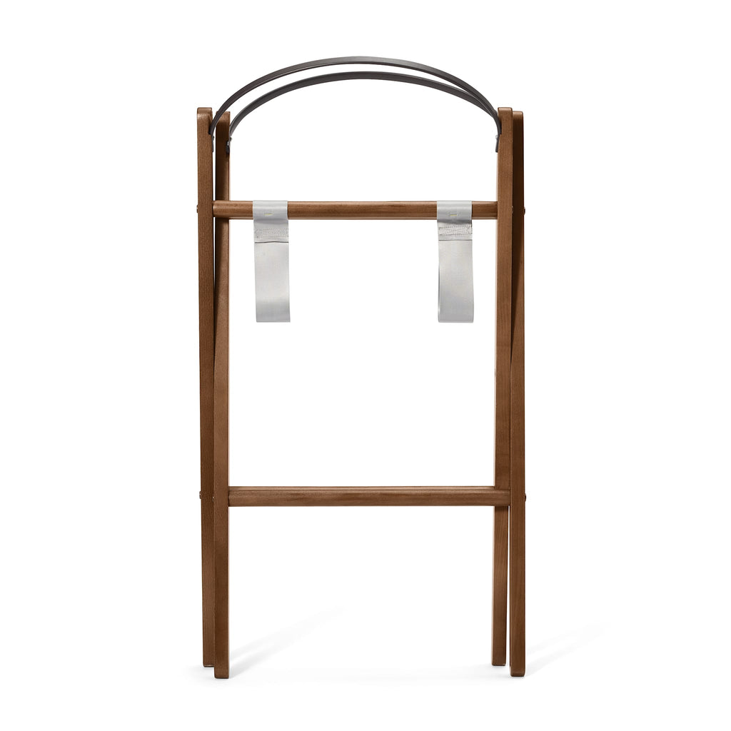 SnüzBaskit Graphite Moseskorb & Walnut Ständer Set