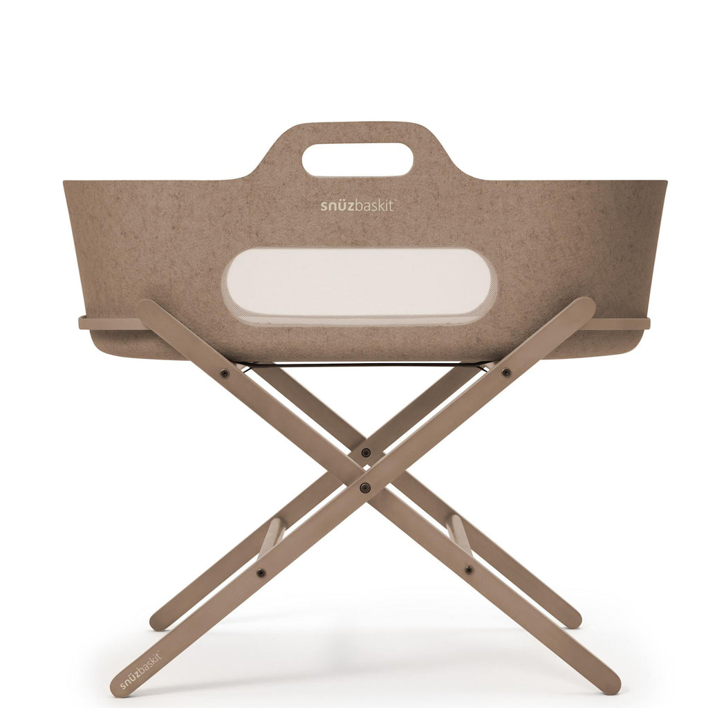 SnüzBaskit Mocha Moseskorb & Mocha Ständer Set