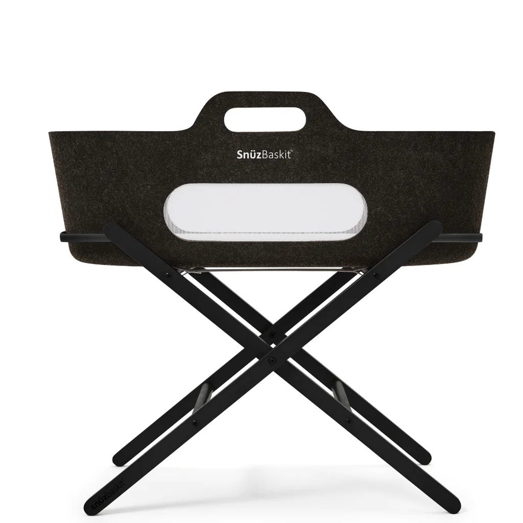 SnüzBaskit Graphite Moseskorb & Graphite Ständer Set