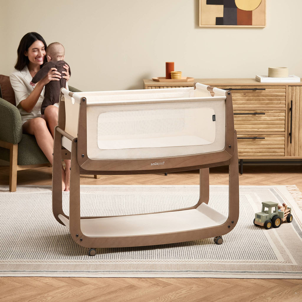 SnüzPod5 Beistellbett - Walnut