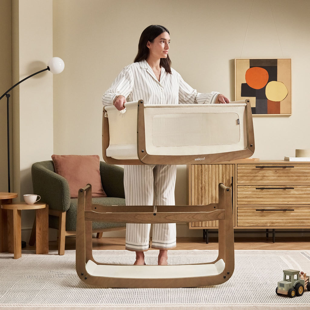 SnüzPod5 Beistellbett - Walnut