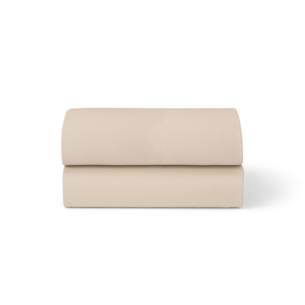 Snüz Beistellbett 2er-Pack Spannbettlaken - Cashmere