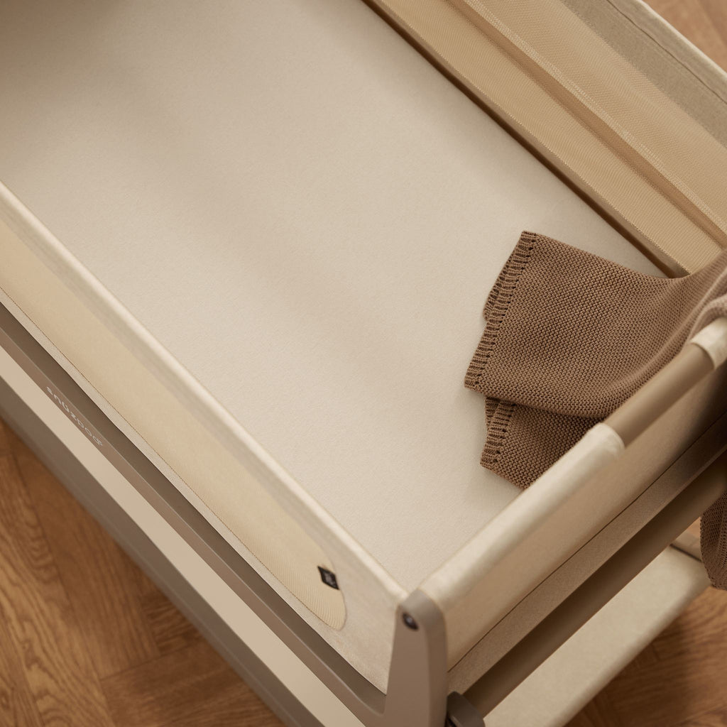 Snüz Beistellbett 2er-Pack Spannbettlaken - Cashmere