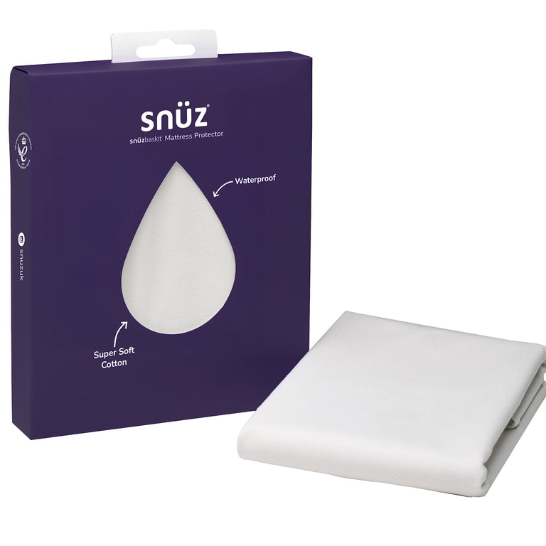 SnüzBaskit Wasserdichter Matratzenschoner - White