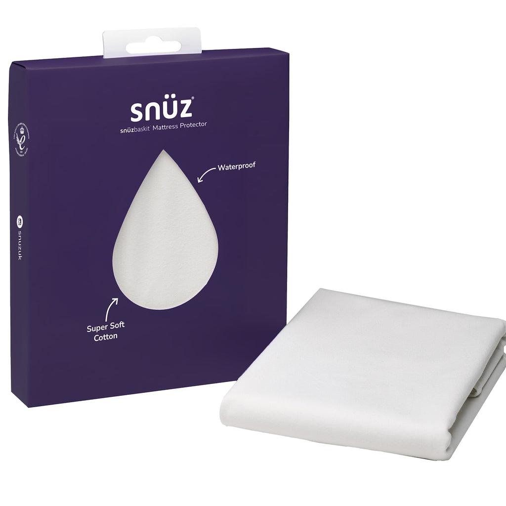 SnüzBaskit Wasserdichter Matratzenschoner - White