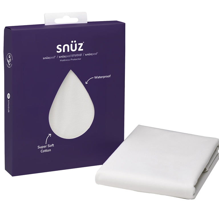 SnüzPod5 Wasserdichter Matratzenschoner - White