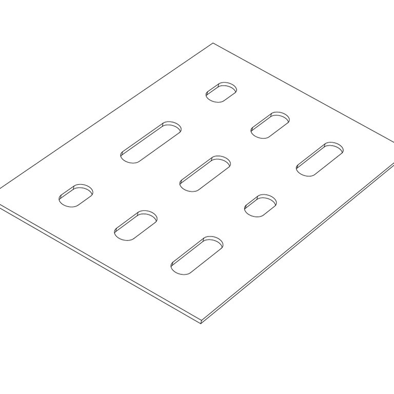 Snuzpod 3 Part D - Bassinet Mattress Base x 1