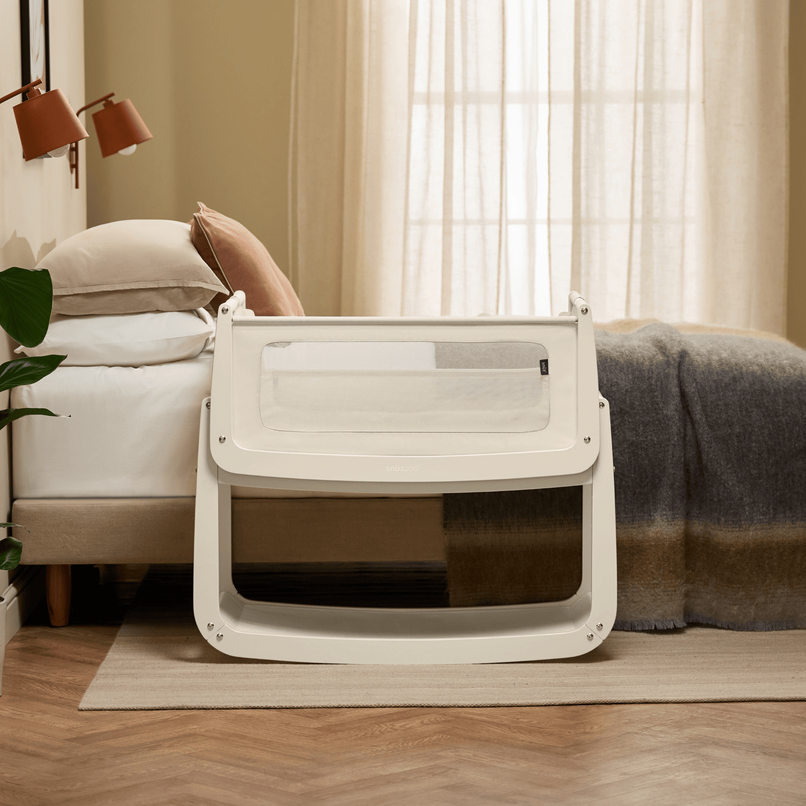 Snuz SnuzPod5 SnuzPod5 Bedside Crib Cashmere